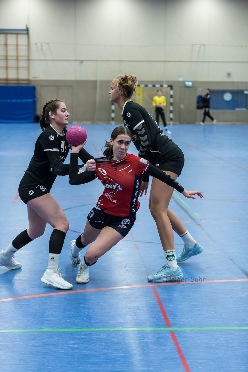 Bild 53 - B-Juniorinnen SG HH Nord - SV Henstedt Ulzburg : Ergebnis: 23:22